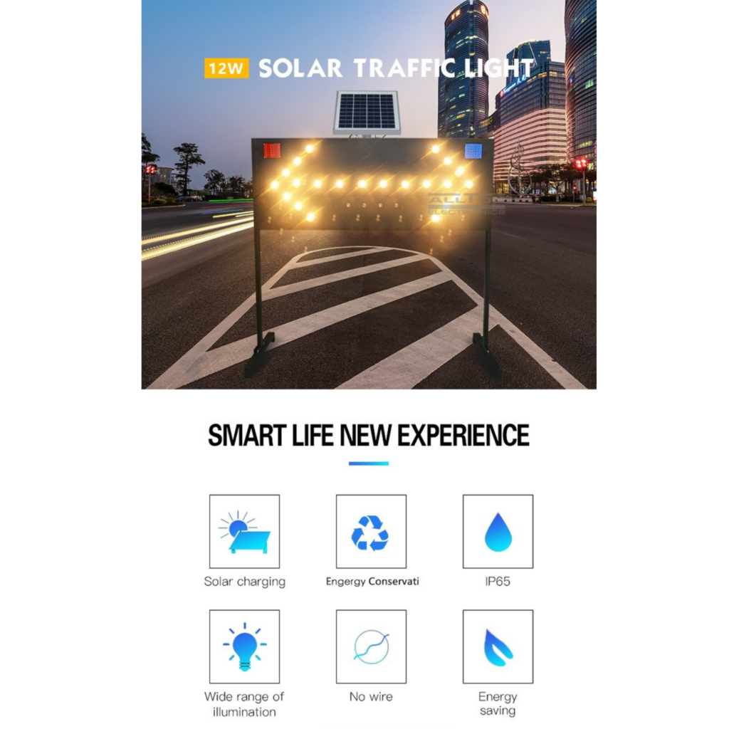 Prometna Solarna LED Signalizacija